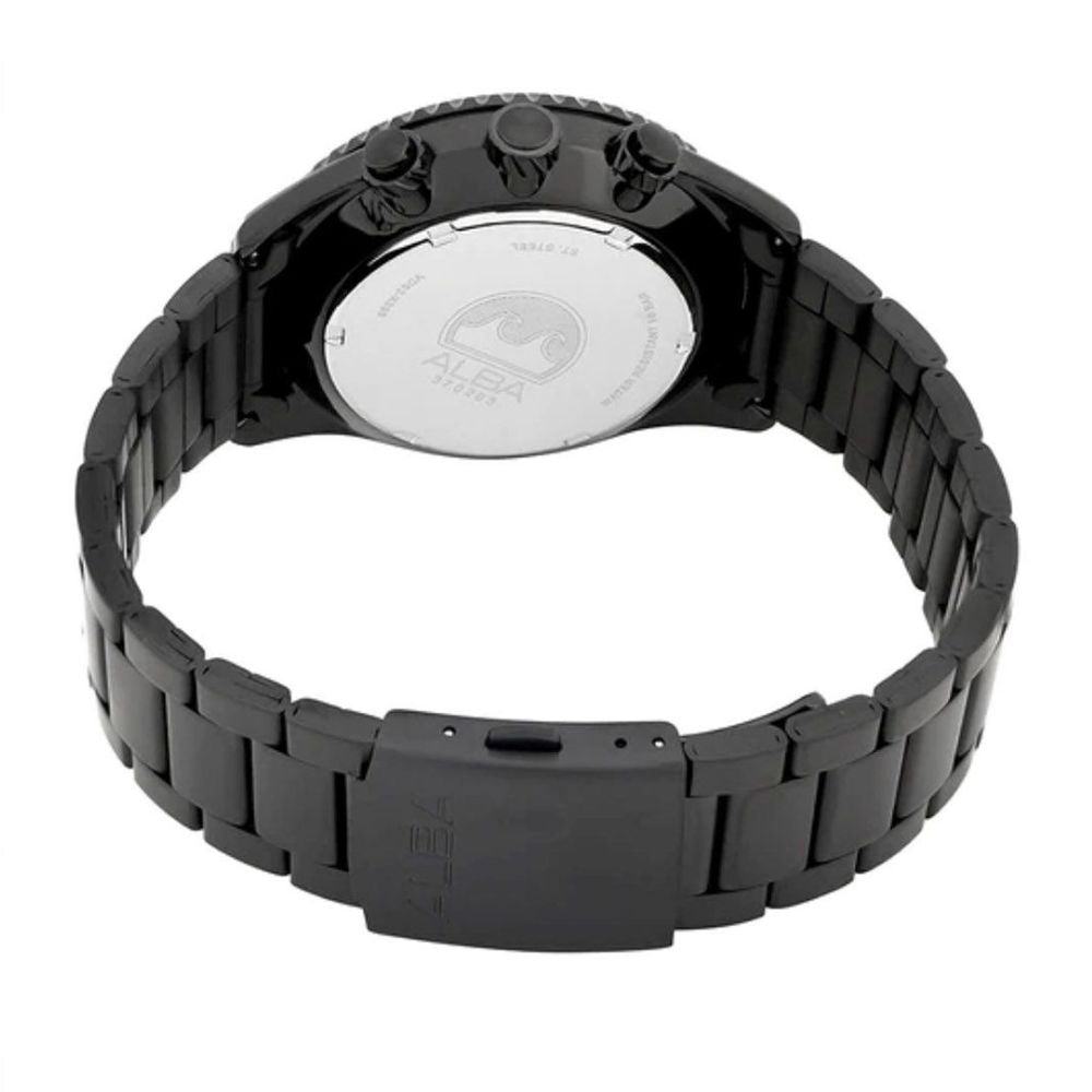 ALBA Active Black Dial Men's Watch AT3J09X1