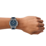 Michael Kors Prescott Blue Dial Men's Chronograph Watch MK9280