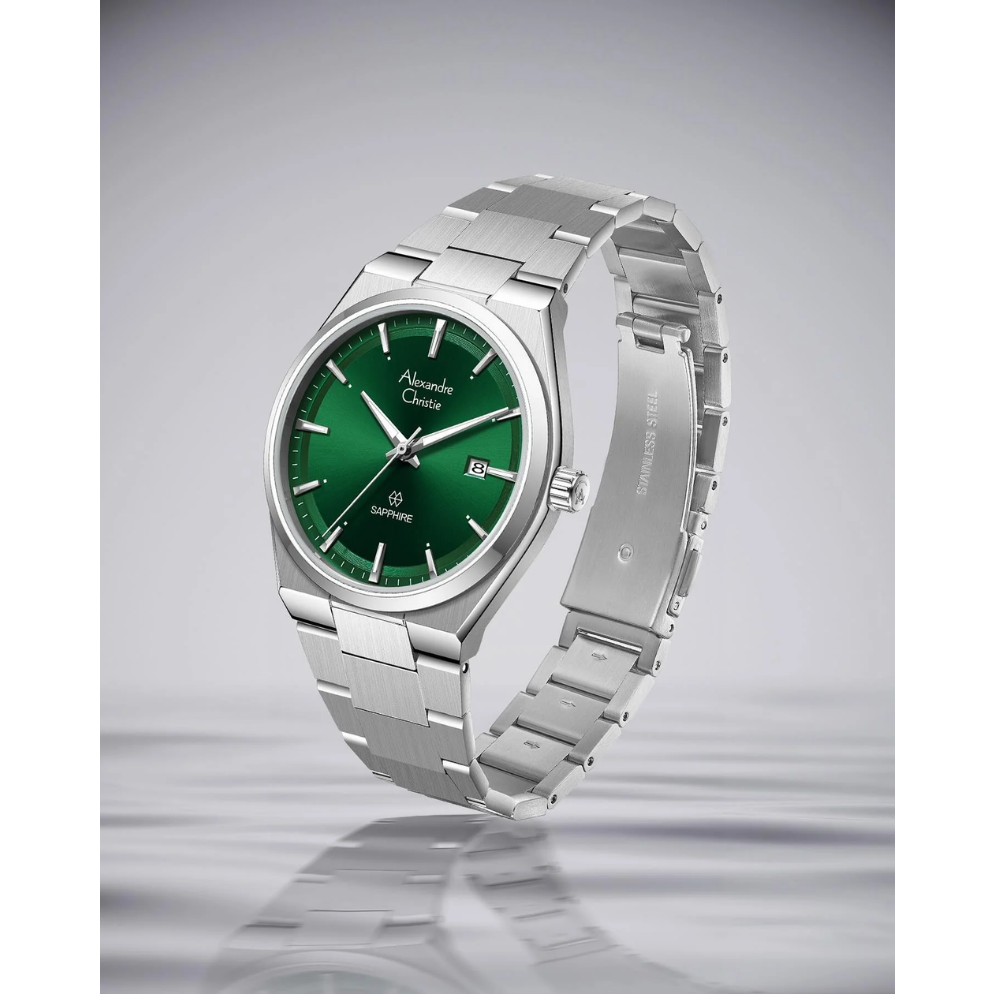 Alexandre Christie Classic Silver Men's Quartz Watch 39mm 8697MDBSSGN