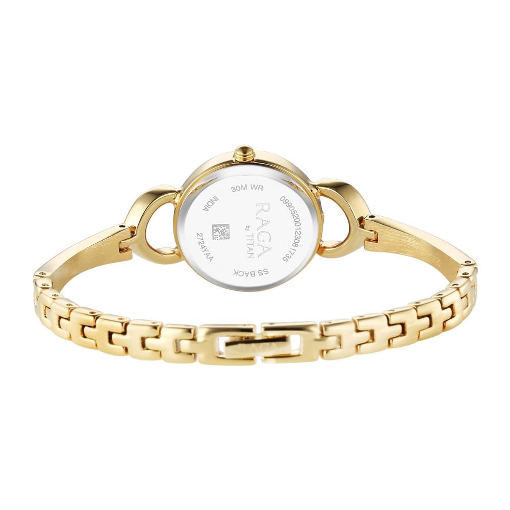 Titan Raga Champagne Women's Watch 2724YM01