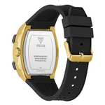 Guess Phoenix Black Dial Men's Multi-Function Silicone Watch GW0956G2