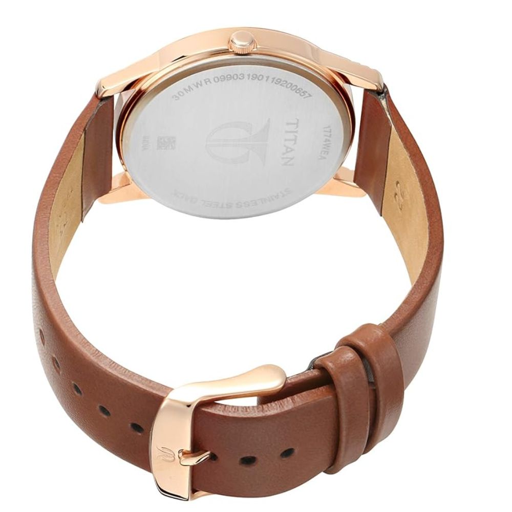 Titan Bandhan Silver Couple Watch 17742565WL01