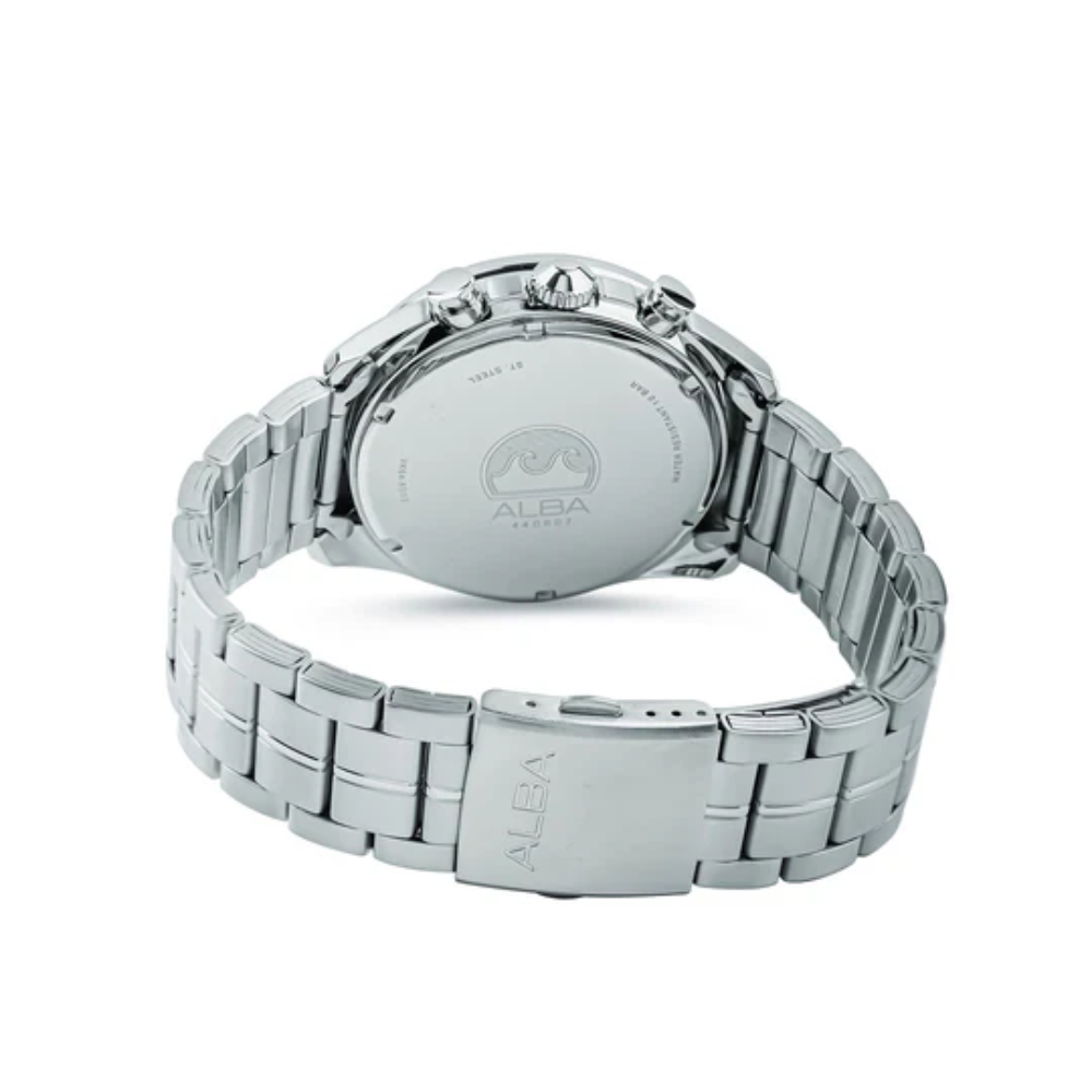 ALBA Active Navy Blue Dial Men's Watch A4B017X1