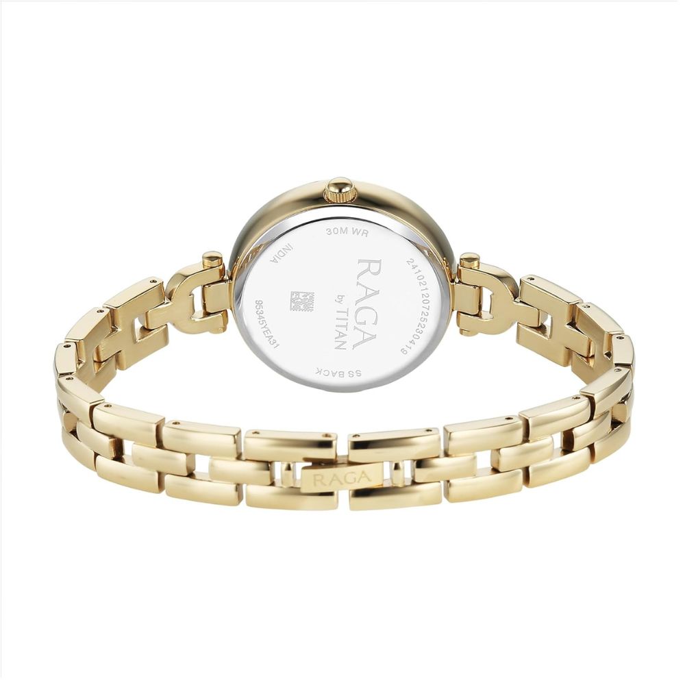 Titan Raga Showstopper 4.0 Green Women's Watch 95345YM01