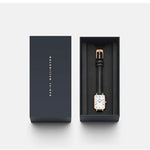 Daniel Wellington Quadro Analog Watch White & Black Women's Wrist Watch DW00100689K