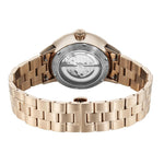 Titan Orbital Open Heart Automatic White Carnation Gold Men's Watch 90226WM01