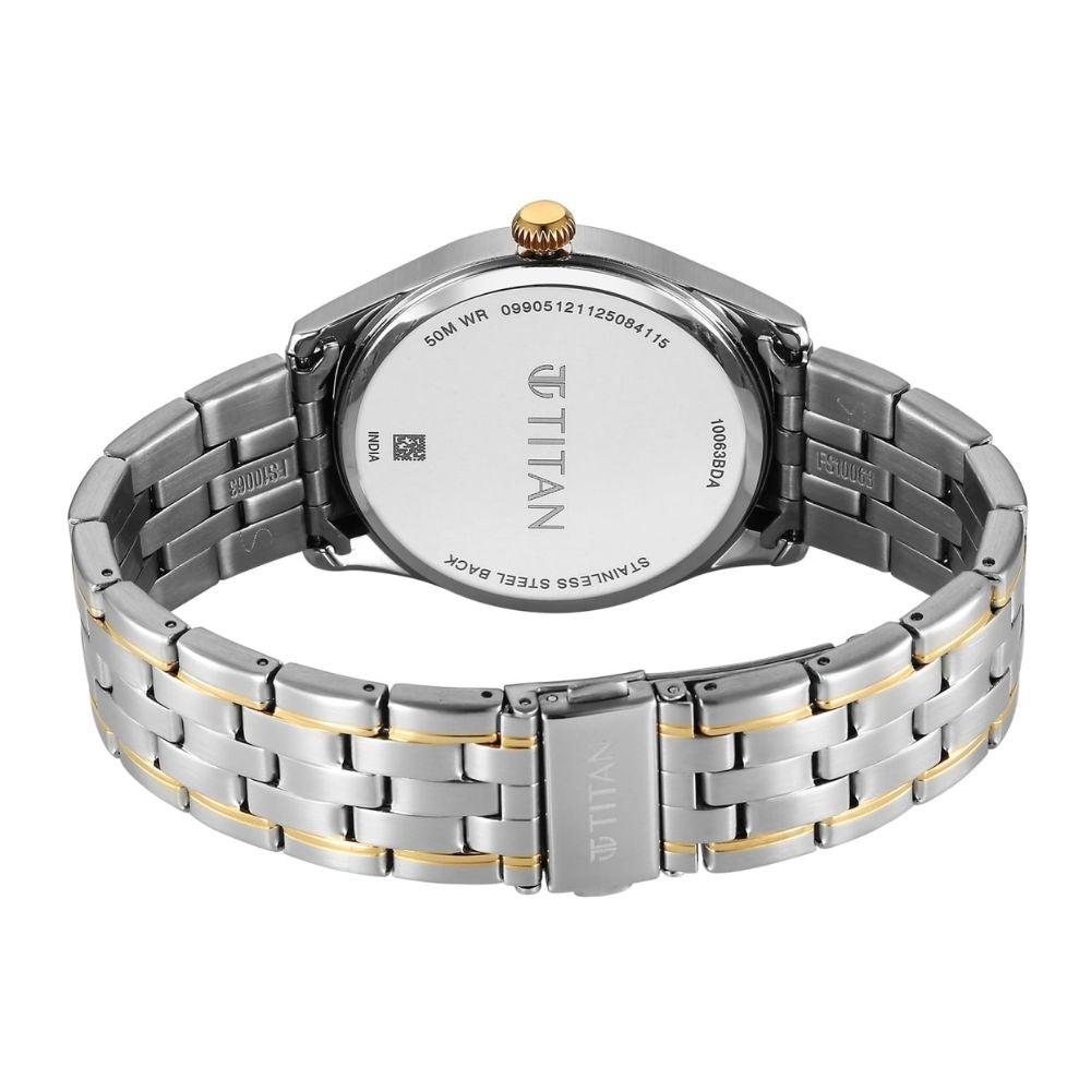 Titan Neo Roman Green Dial Men's Watch 10063BM01