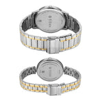 Titan Bandhan Eternal Silver Dual Tone Pair Watch 19692969BM01