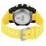 Zoop Analog Digital Watch with Black Dial & Yellow Strap for Boys Kids 26026PP06W