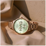 Titan Razzle Dazzle Green Dial Women's Watch 2648WM09