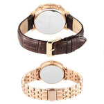 Titan Bandhan Brown Couple Watch 9400794207WZ02