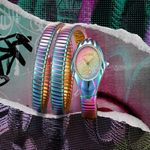 Just Cavalli Signature Double Serpent Multicolour Women's Watch JC1L184M0095