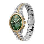 Emporio Armani Green Dial Men's Analog Stainless Steel Watch AR11692