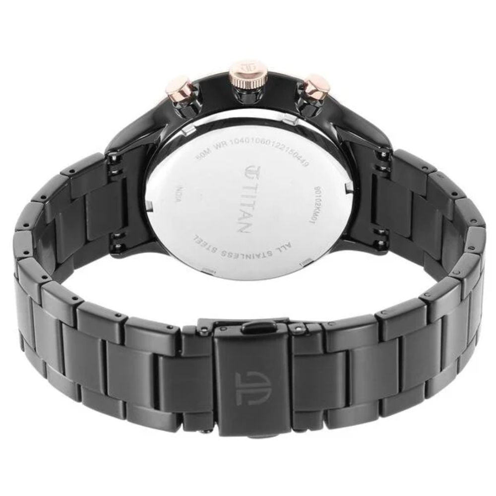 Titan Urban Magic Black Men's Watch 90102KM01