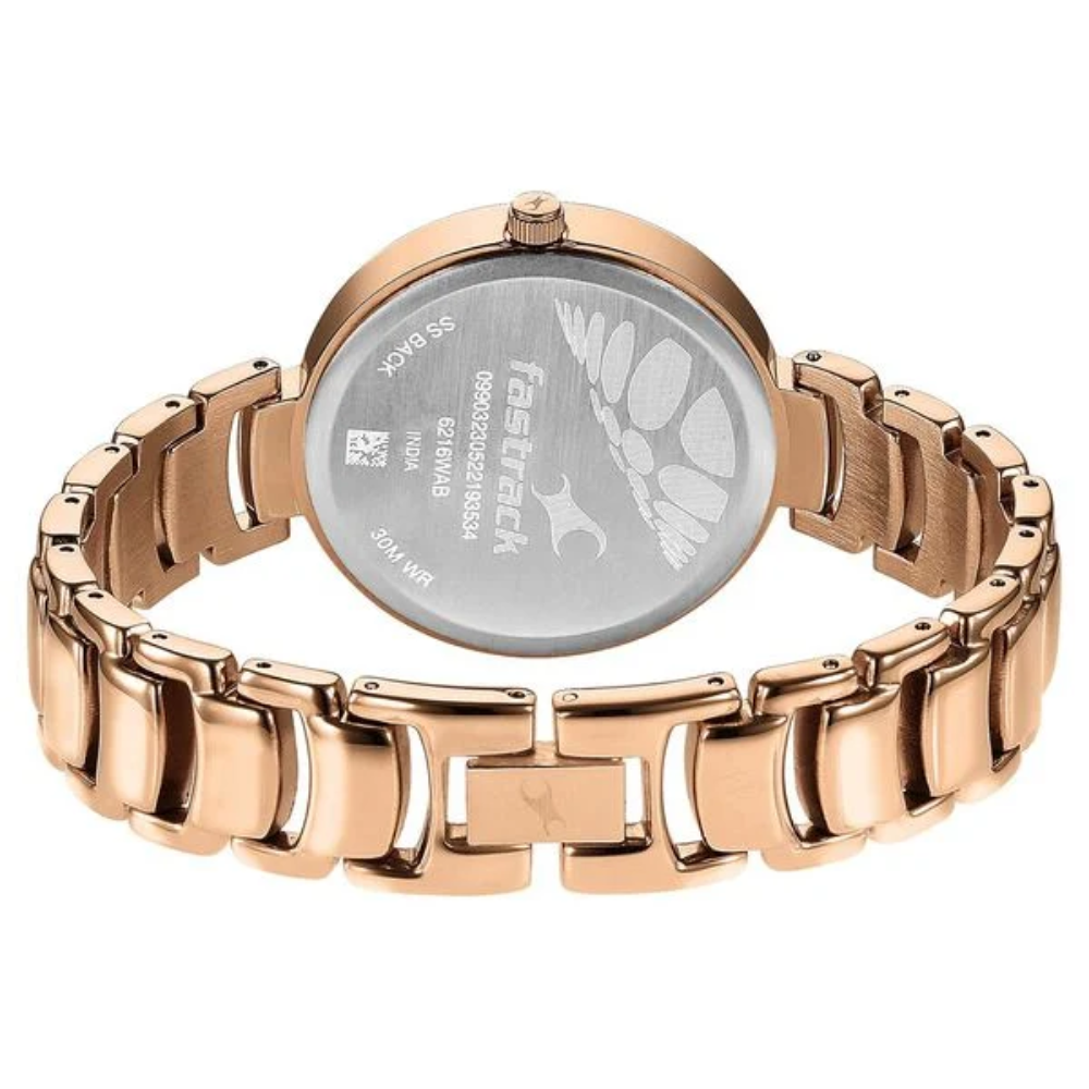 Fastrack Style Up Rose Gold Women's Watch NT6216WM02