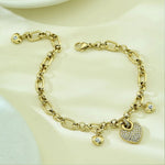 Crazy In Love Gold-Plated Women's Bracelet UBB05211YGL