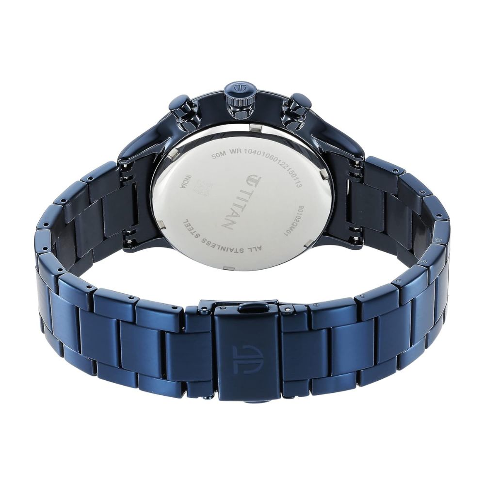 Titan Urban Magic Blue Men's Watch 90102QM01