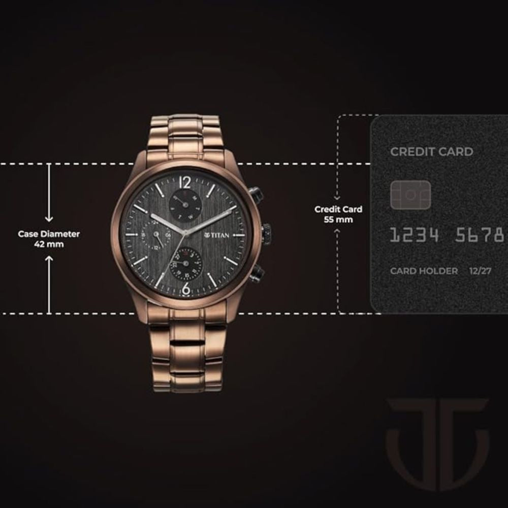 Titan Neo Splash Anthracite Men's Watch
