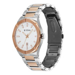 Titan Regalia Marque Rose Gold Dual Tone Men's Watch 90240KM01