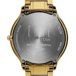 Titan Edge Gleam Champagne Men's Watch NU1843YM03