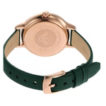 Emporio Armani Cleo Green Leather Women's Watch AR11577