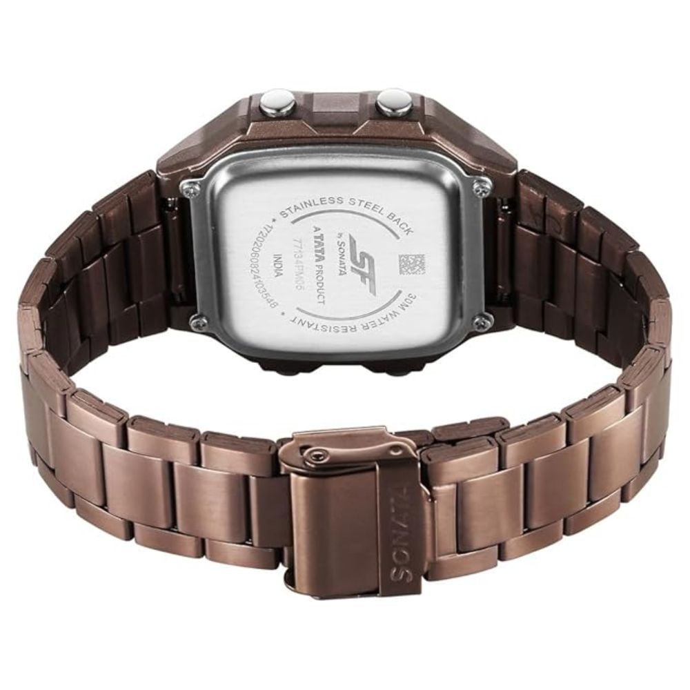 Titan Sonata Festive Hexa Multicolor Men's Watch 77134PM05W