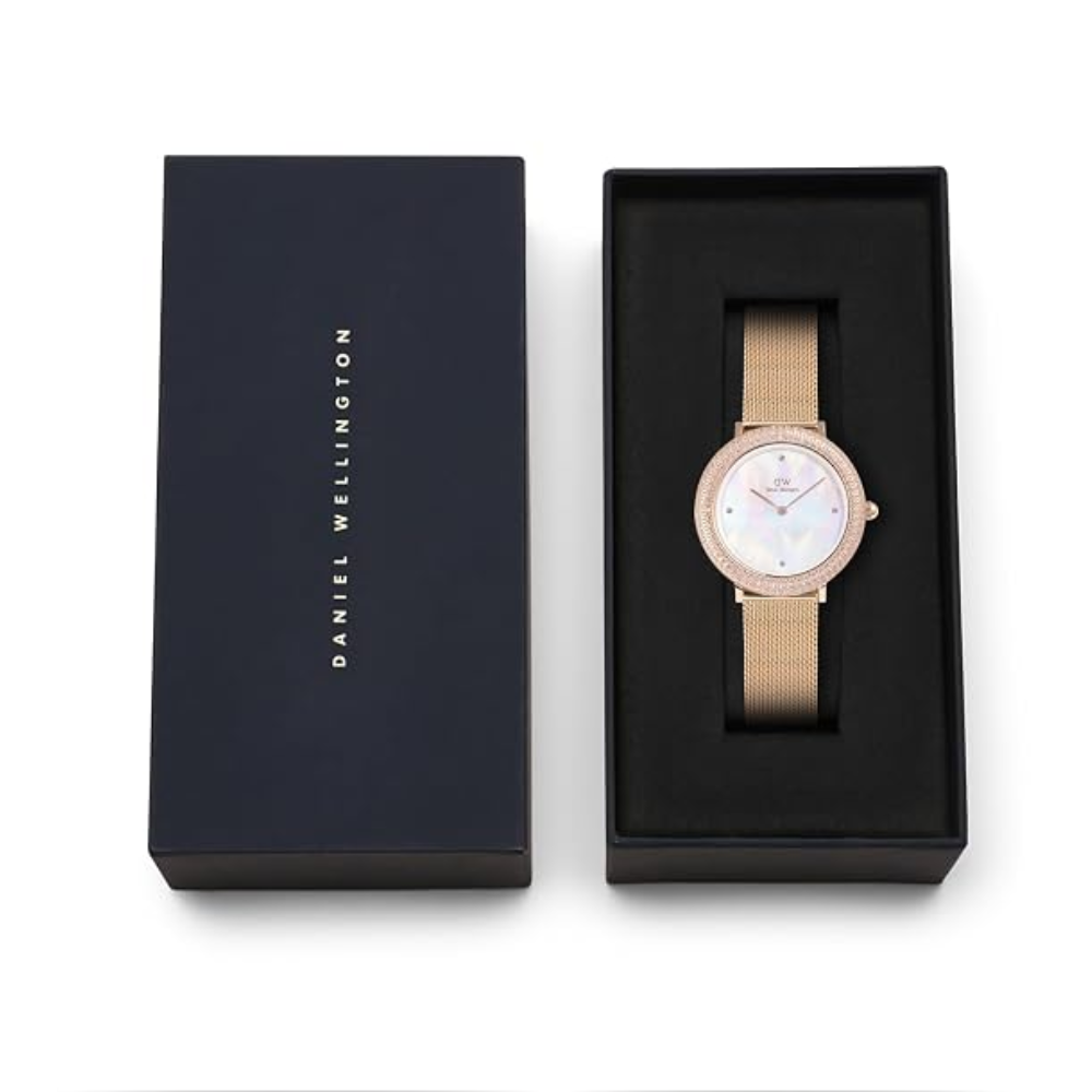 Daniel Wellington Crystal Bezel Silver Women's Watch DW00100823K