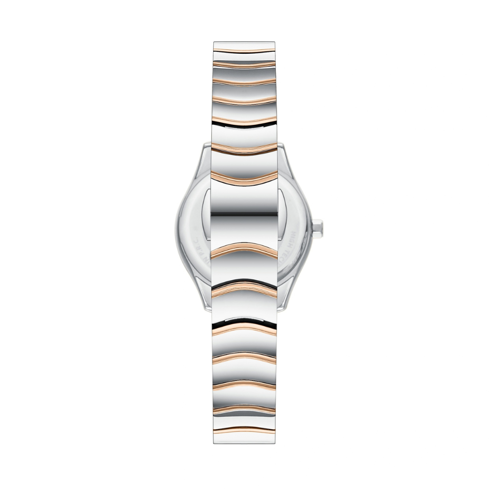 Slazenger Classic White Dial Two-Tone Silver and Rose Gold Women's Watch SL.09.2646.3.520