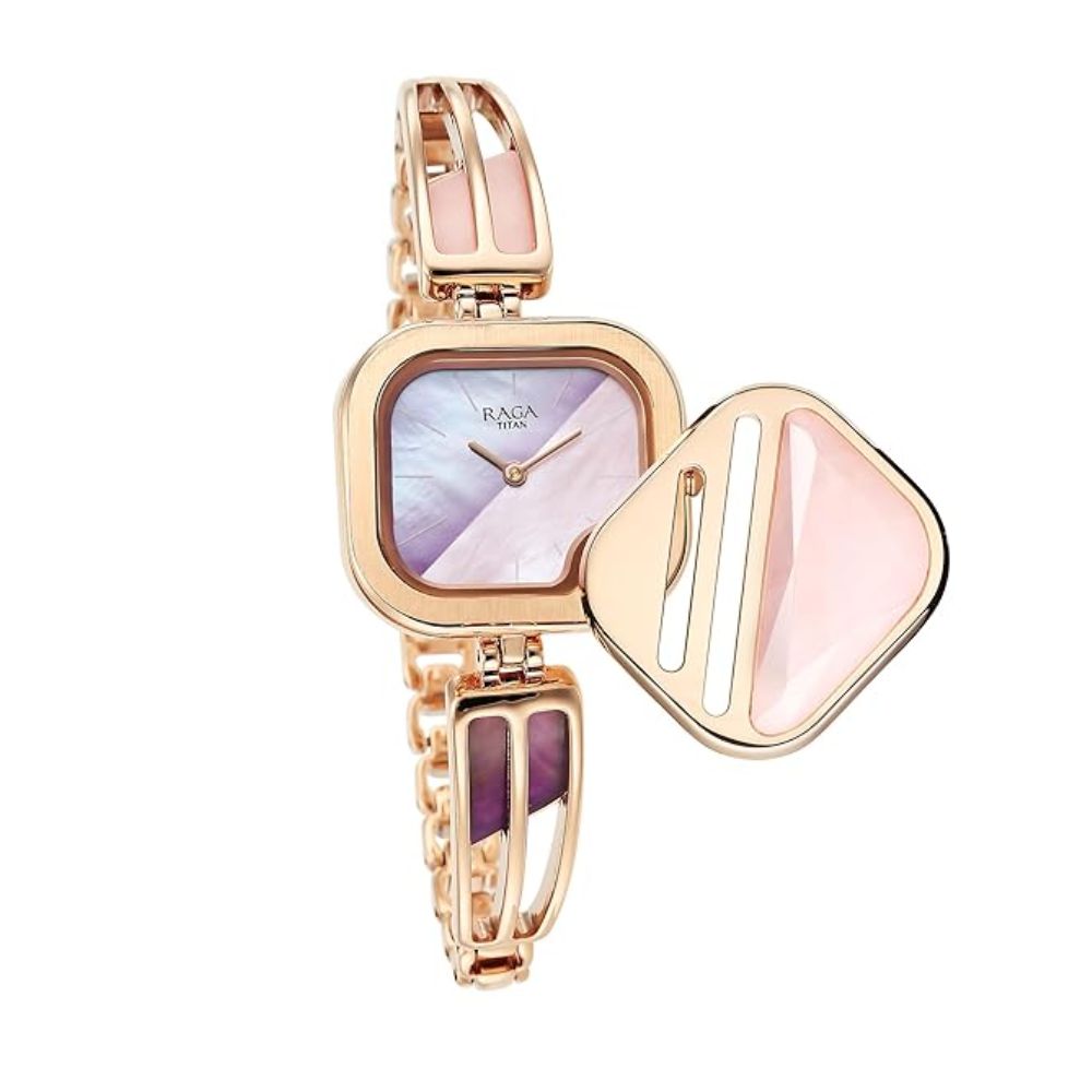 Titan Raga New You Rose Quartz Women's Watch 95192WM01