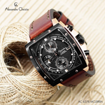 Alexandre Christie Chronograph Brown Men's Watch 6376MCLBRBA