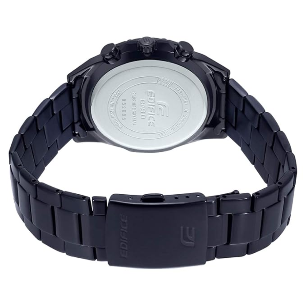Casio Edifice Black Men Watch EX508 EFR-S567DC-1AVUDF