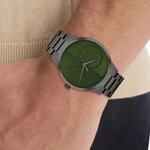 Calvin Klein Iconic Green Dial Unisex Watch 25300027