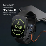 Fastrack Revoltt FS3 Black Unisex Smartwatch 38207PP01