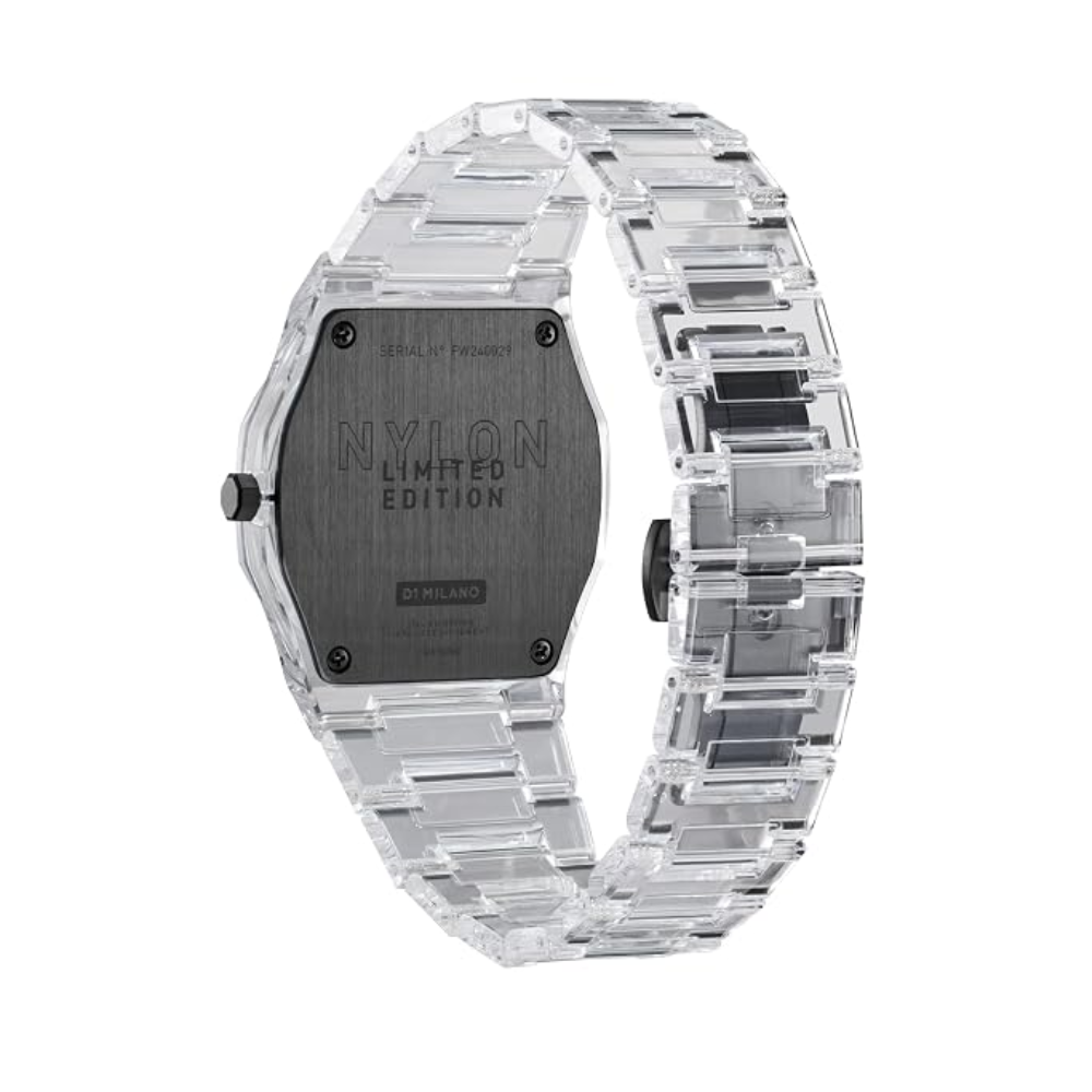 D1 Milano Nylon White Dial Men's & Women's Watch NYBJ01