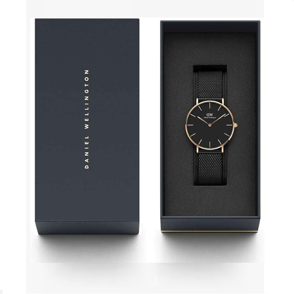 Daniel Wellington Petite Black Unisex Watch DW00100307K