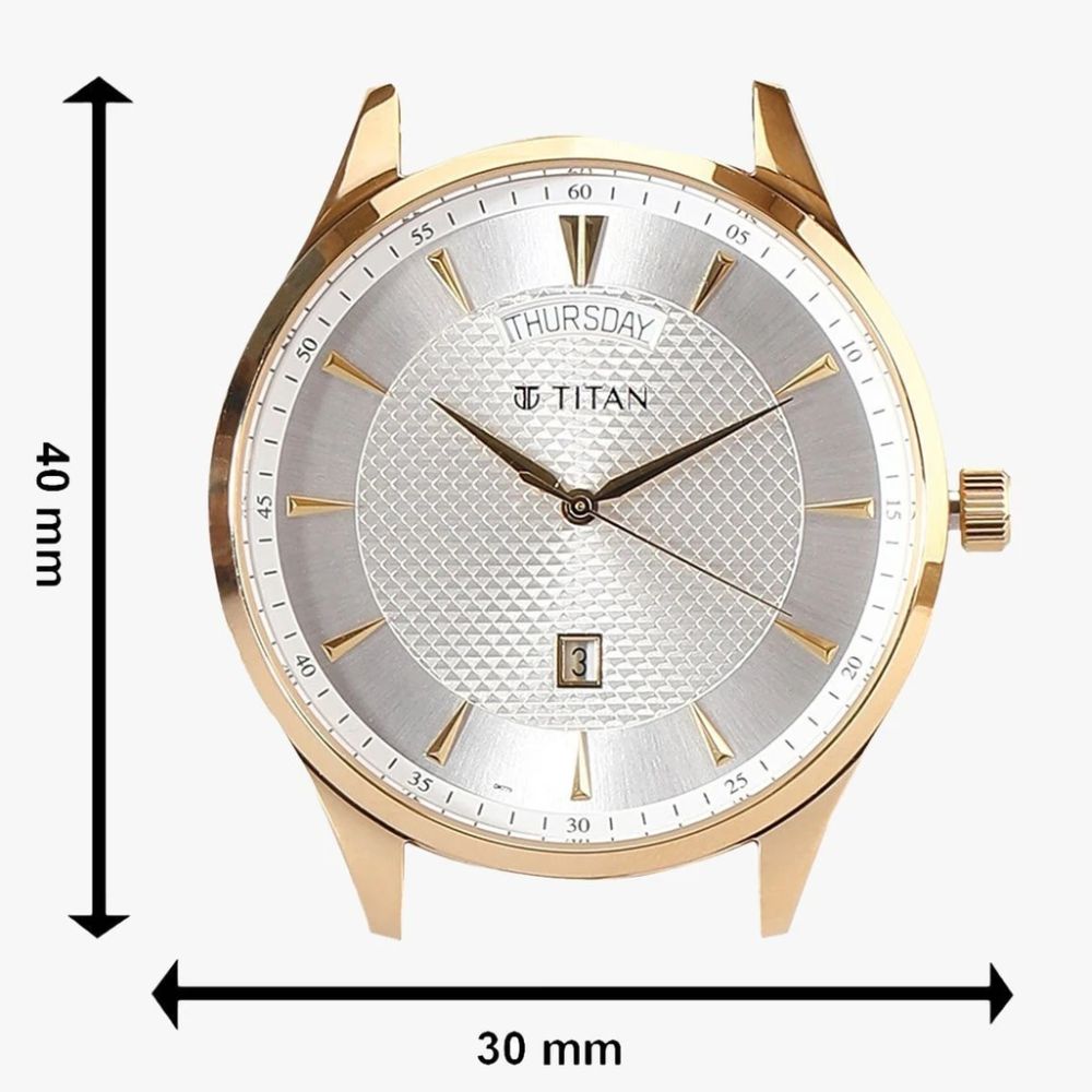 Titan Regalia Opulent Gold Men's Watch NT90127YM01