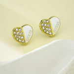 GUESS Lovely Gold-Plated Women's Earrings UBE03048YGWH
