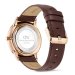 Daniel Wellington Round Black Dial Men's Watch DW0DG2001