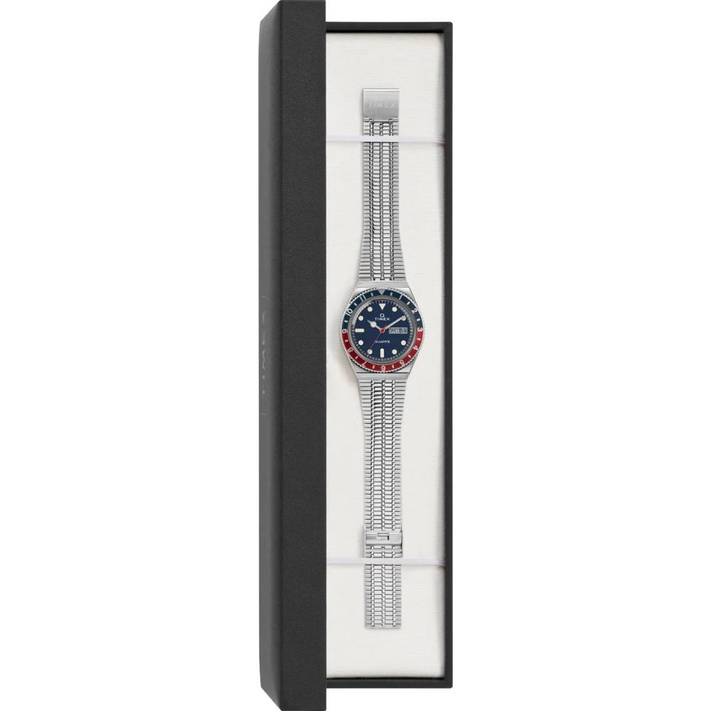 Q Timex Reissue Silver Men Watch TWEG26300