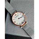 Emporio Armani Gianni T-Bar Mother Of Pearl Dial Women's Quartz Analog Watch AR2067