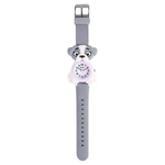 Zoop Doggy Watch White Dial Grey Strap Boys Girls Kids 26044PP01