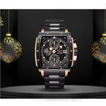 Alexandre Christie Chronograph Black Men's Watch 6376MCBBRBA