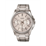 Casio Silver Metal Strap Men's Watch for MTP-1375D-1AV, MTP-1375D-7A2V, MTP-1375D-7AV, MTP-E305D-2AV, MTP-E305D-7AV | 10460040