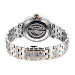 Titan Yin Yang Skeletal Automatic Analog White Dial Silver and Rose Gold Men's Watch 90222KM01