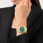 Philipp Plein Date Superlative Green Dial Women's Watch PWYFA0626