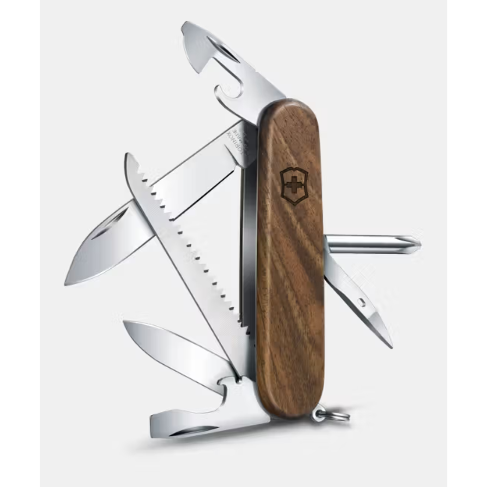 Victorinox Hiker Wood Swiss Pocket Knife 1.4611.63