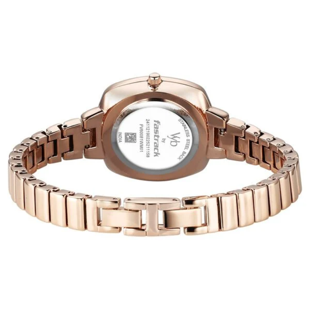 Fastrack Vyb Muse White Dial Girls' Watch FV60081WM01