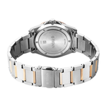 Titan Classique Big Date Silver Dial Dual Tone Stainless Steel Strap Watch for Men 90219KM01