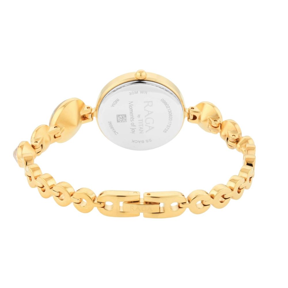 Titan Raga Moments of Joy Champagne Women's Watch 2606YM07