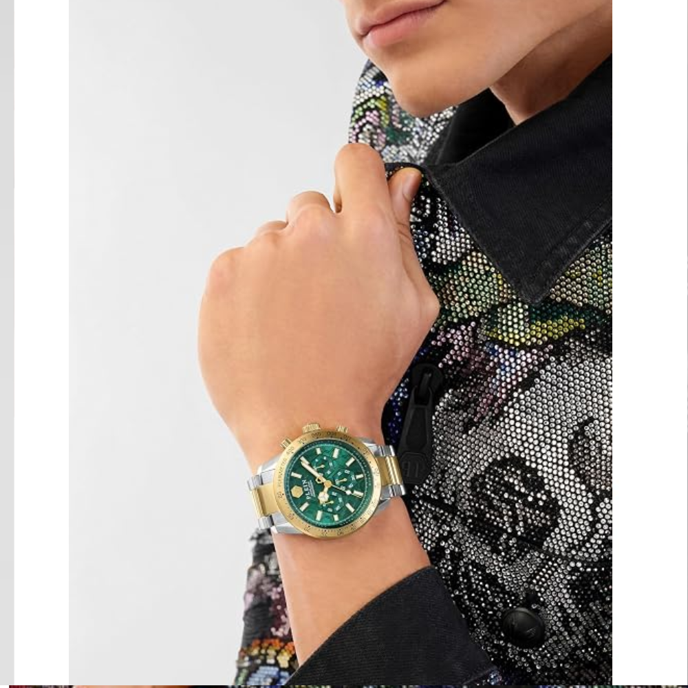 Philipp Plein Pleinmeter Green Dial Men's Watch PWPYA0524